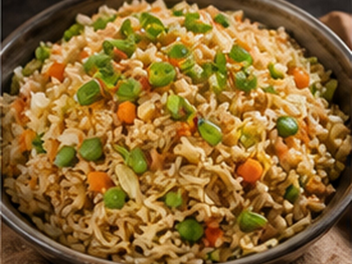 Indo-Chinese fried rice at Masala Tandoor